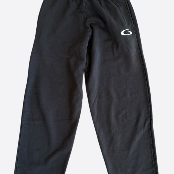 Balenciaga Black & White Loop Sports Logo Sweatpants - Picture 1 of 7